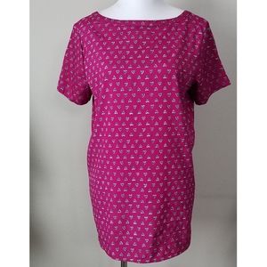 Banana Republic Top Hearts